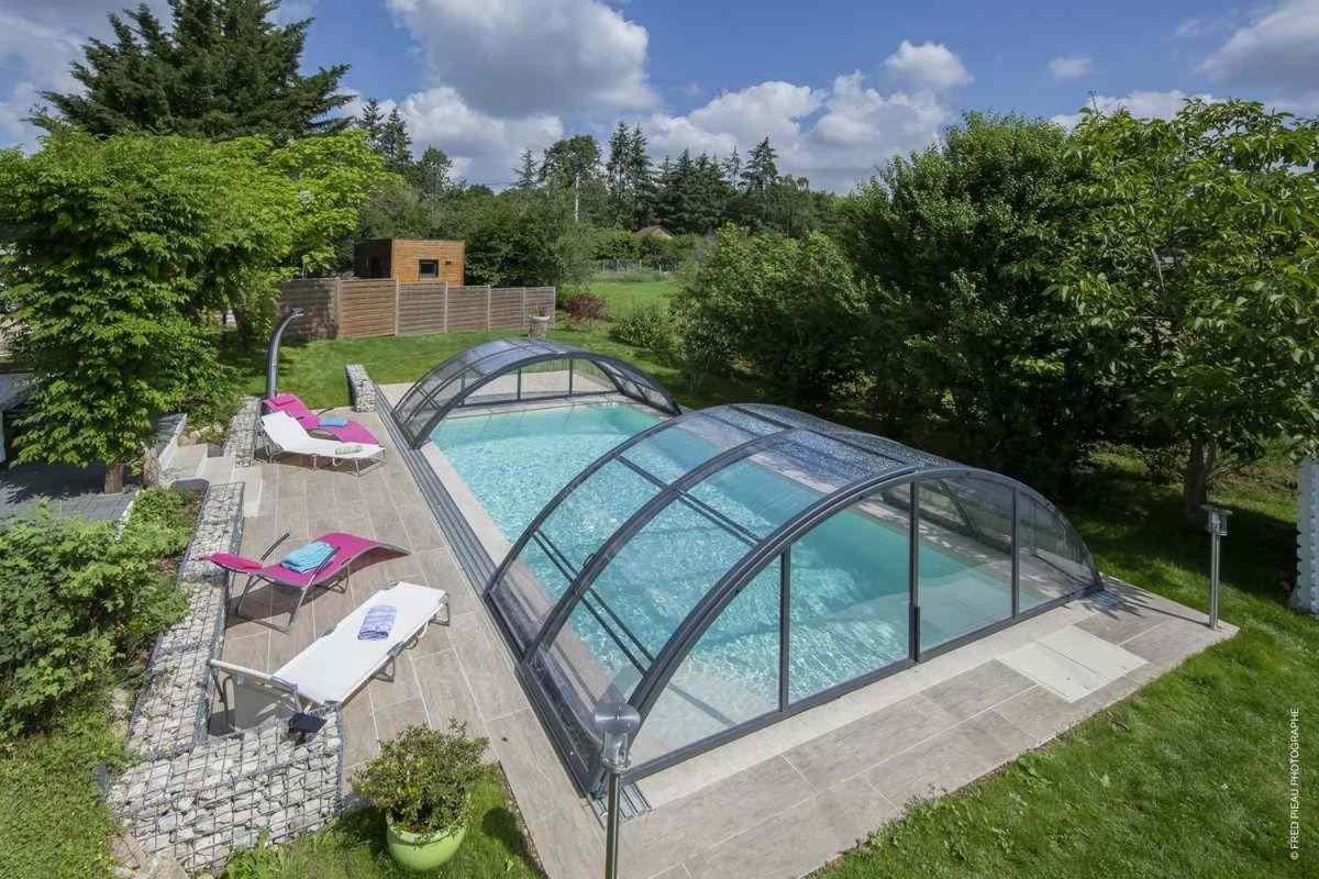 Au Coeur Du Bien-Etre, Gite Avec Piscine Chauffee Et Couverte, Spa, Sauna, Massages Монто Экстерьер фото
